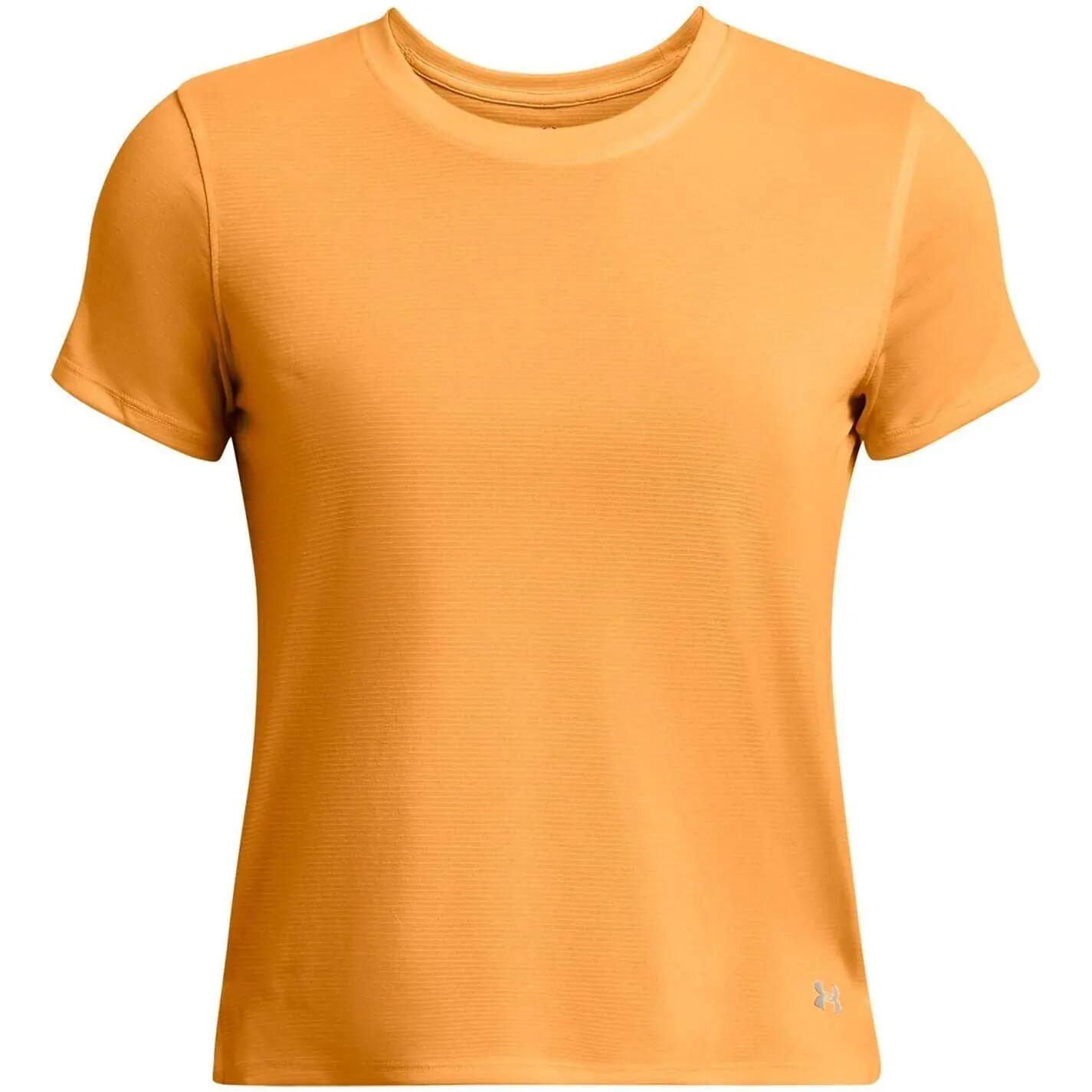 Womens/Ladies Streaker Running Top (Orange) 2/5