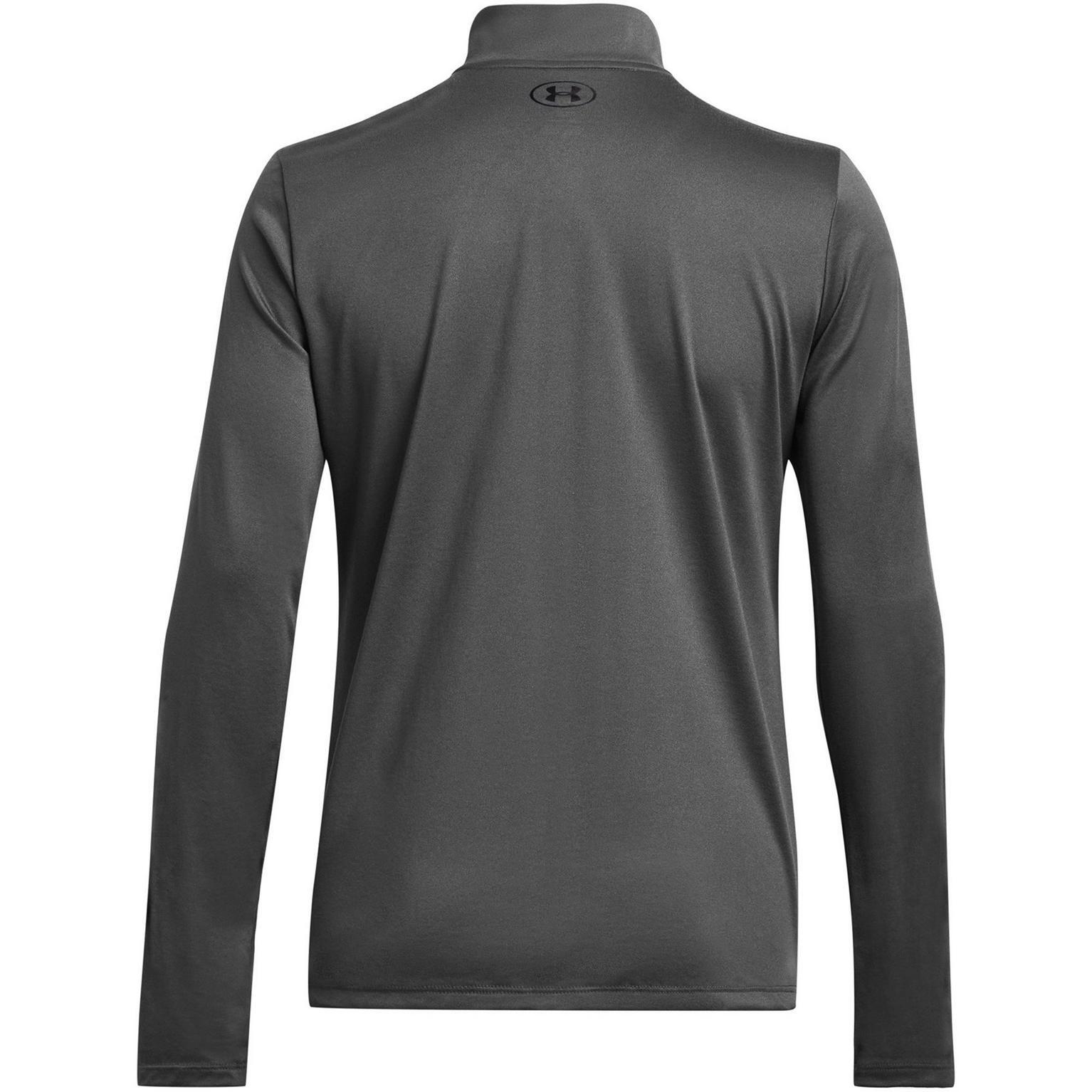 Top Mezza Cerniera Donna Under Armour Tech Carbone Con Toni Porpora 3/4