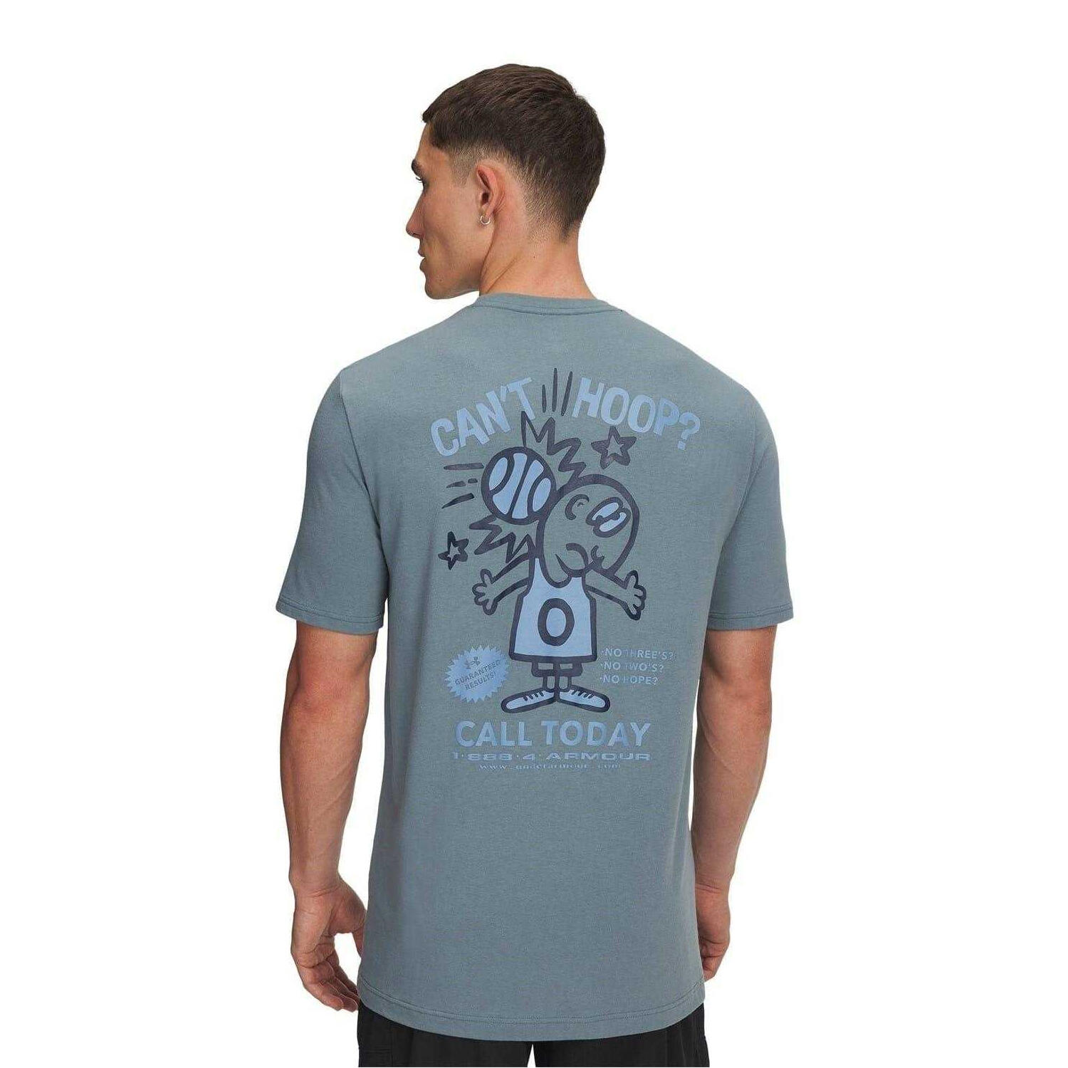 Camiseta Diseño Balón de Baloncesto para Hombre Jasper 2/2