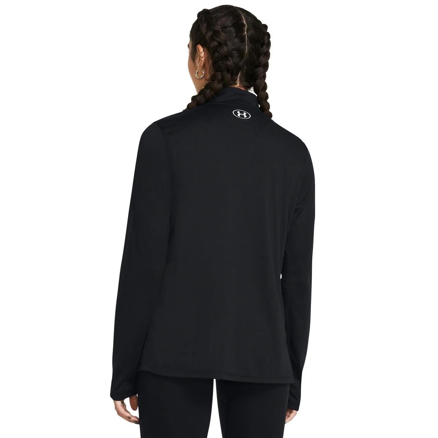 "Tech" Oberteil für , mit halbem Reißverschluss Damen Schwarz 4/4