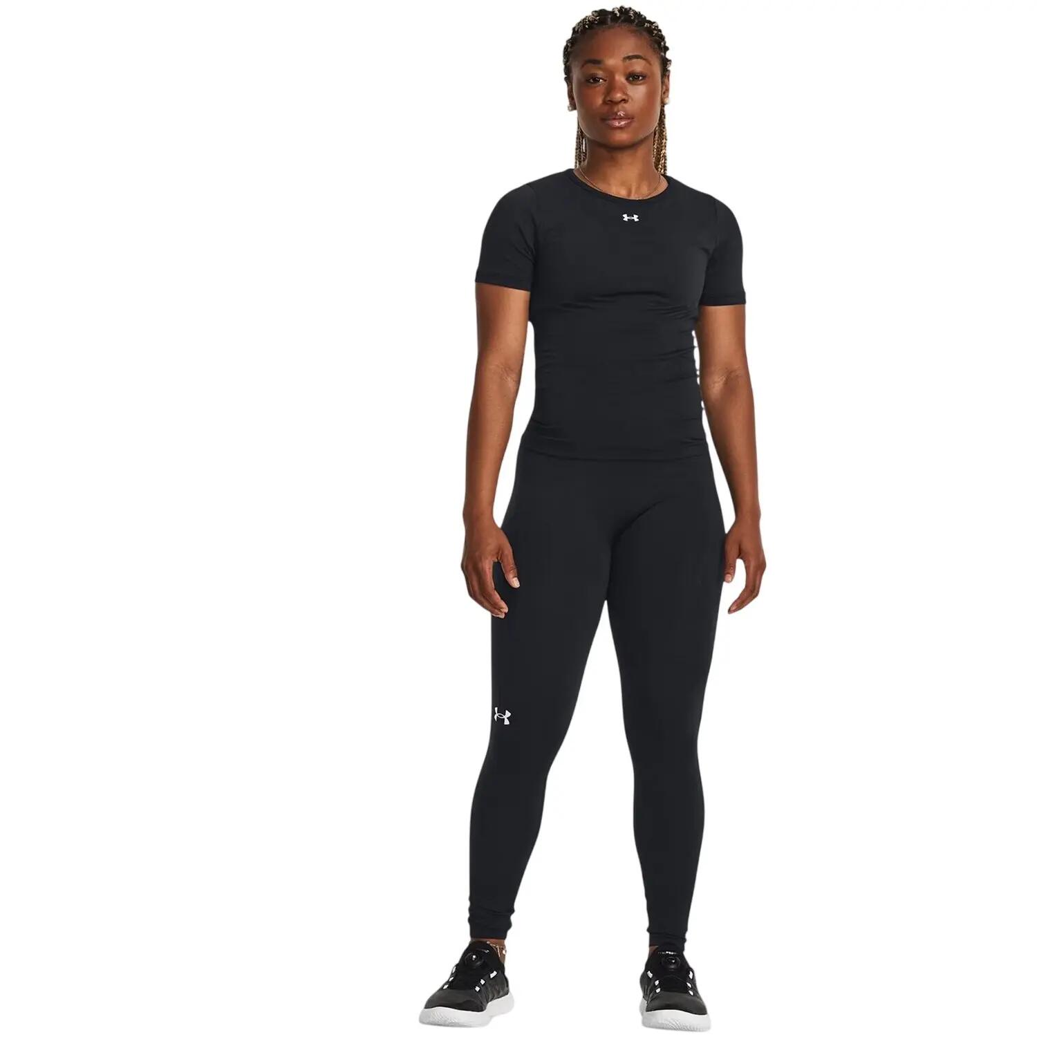 Maglietta Aderente Girocollo Donna Under Armour Vanish Nero 1/6