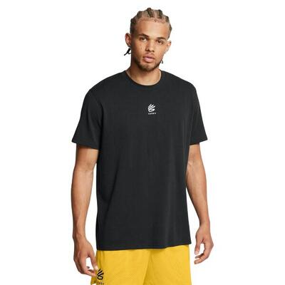 Under armour curry hvyweight-logo heren-t-shirt