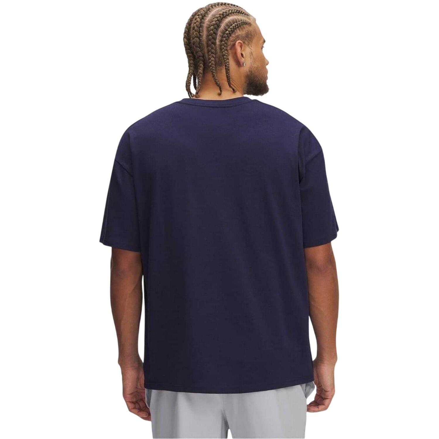 T-Shirt Męski Sportowy Oversize Under Armour Hw Os Sm Box 2/2