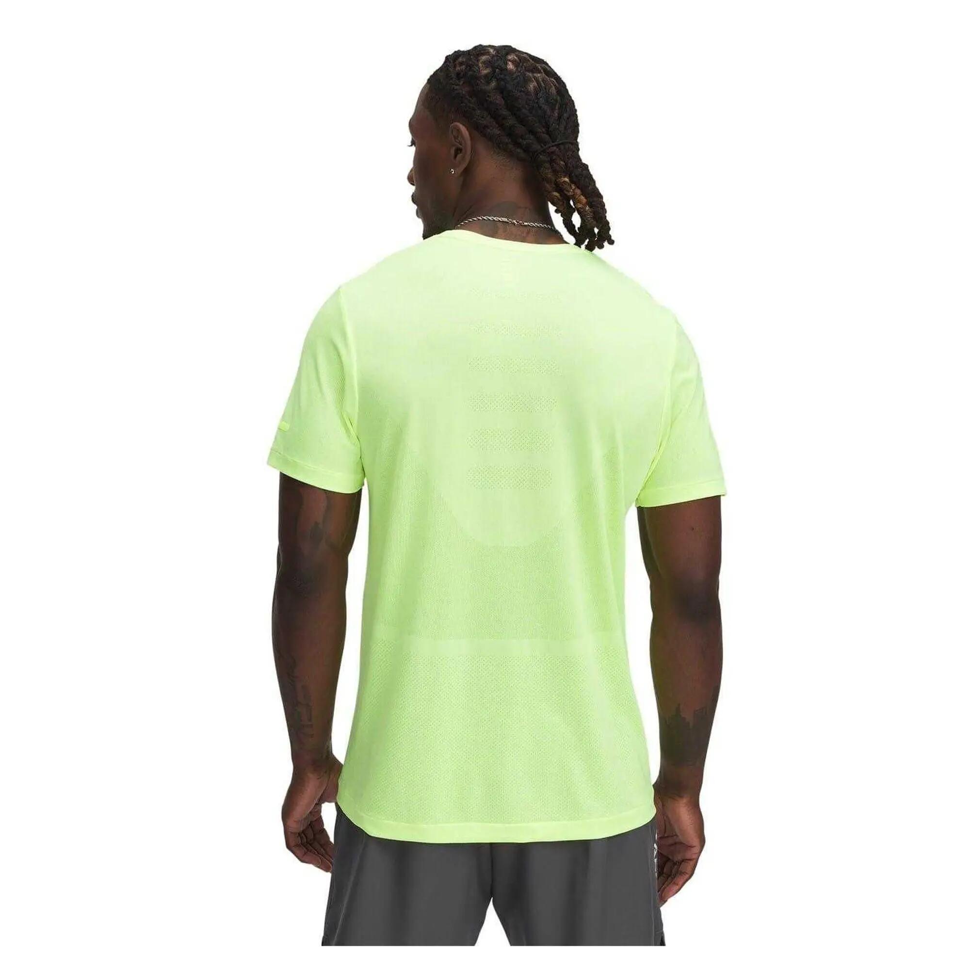 Camiseta Stride de Rendimiento para Hombre Amarillo 2/3