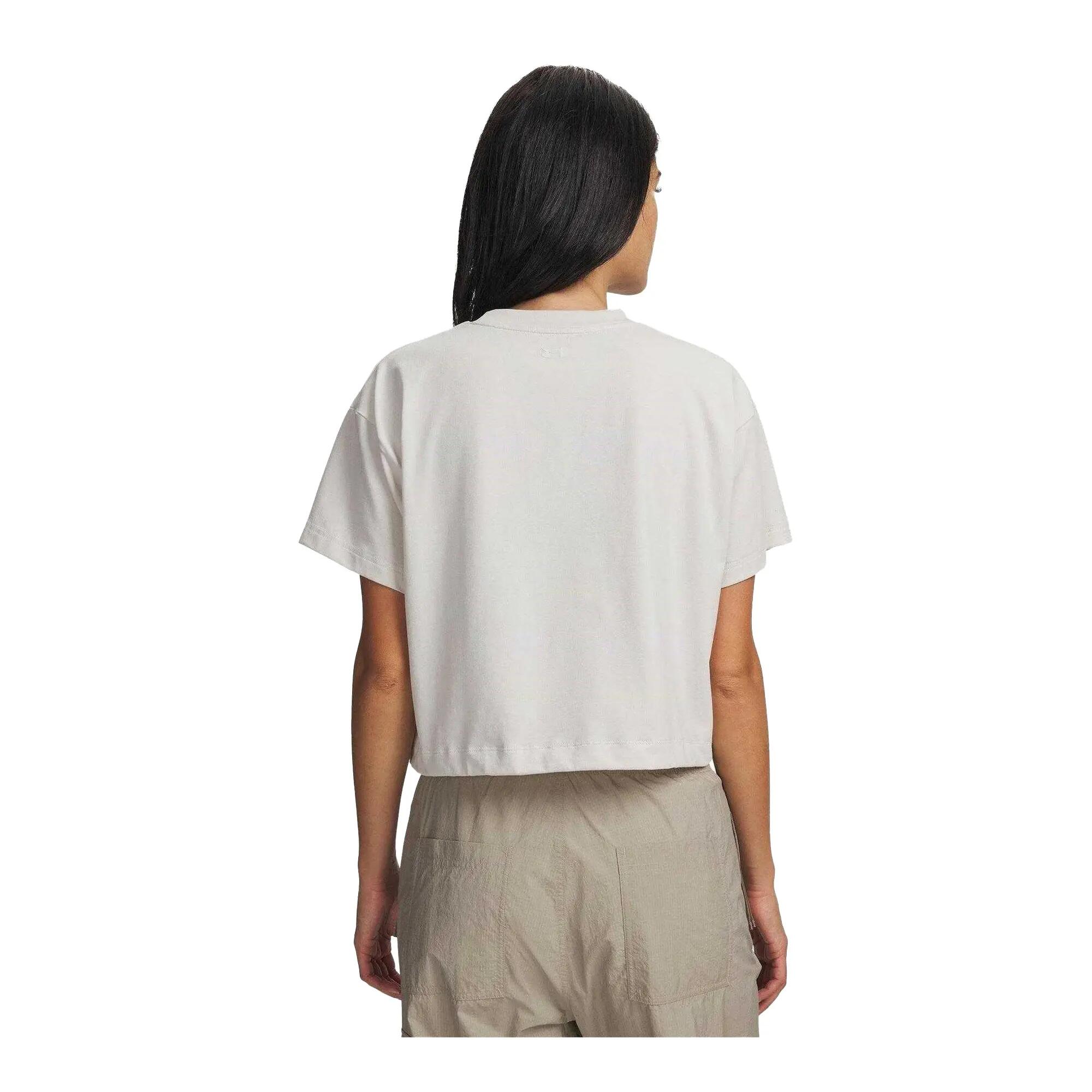 Női crop top UA Bungee Hem Tee 2/4