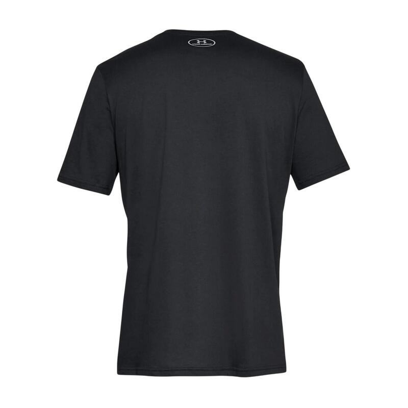 Tricou barbati Under Armour Sportstyle Left Chest, Negru