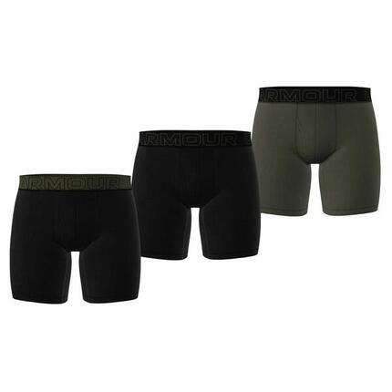 Under Armour Herren Boxershorts COTTON-SOLID 16 cm 3 Pack UUSHJ093