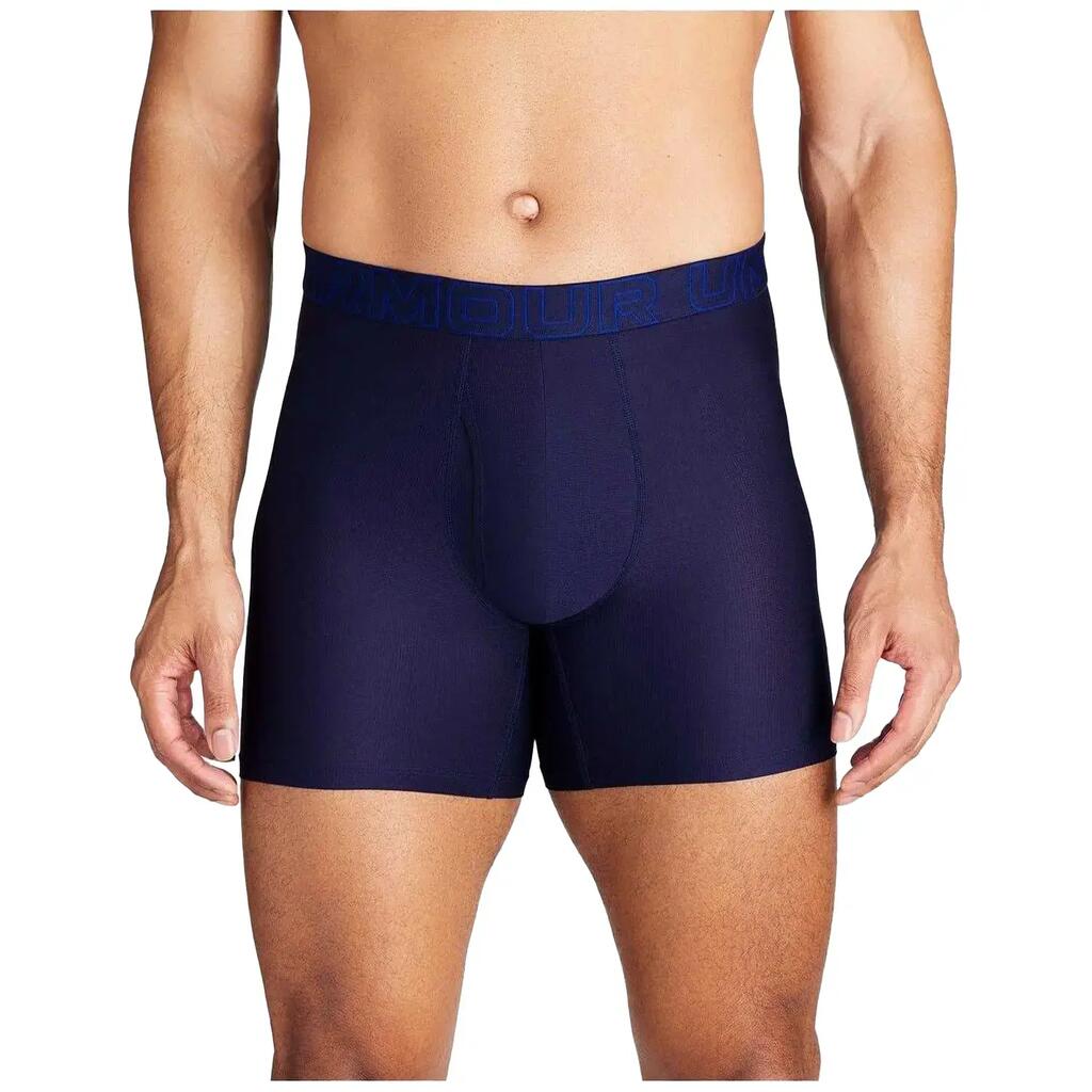 Mens Performance Boxer Shorts (Pack of 3) (Royal Blue/Steel/Navy)