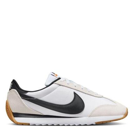 Zapatillas Deportivas de Ante Waffle Debut Cuña para Mujer Blanco, Negro