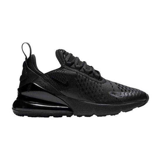 Baskets Motif/style Swoosh AIR MAX REACT Enfant (Triple Noir)