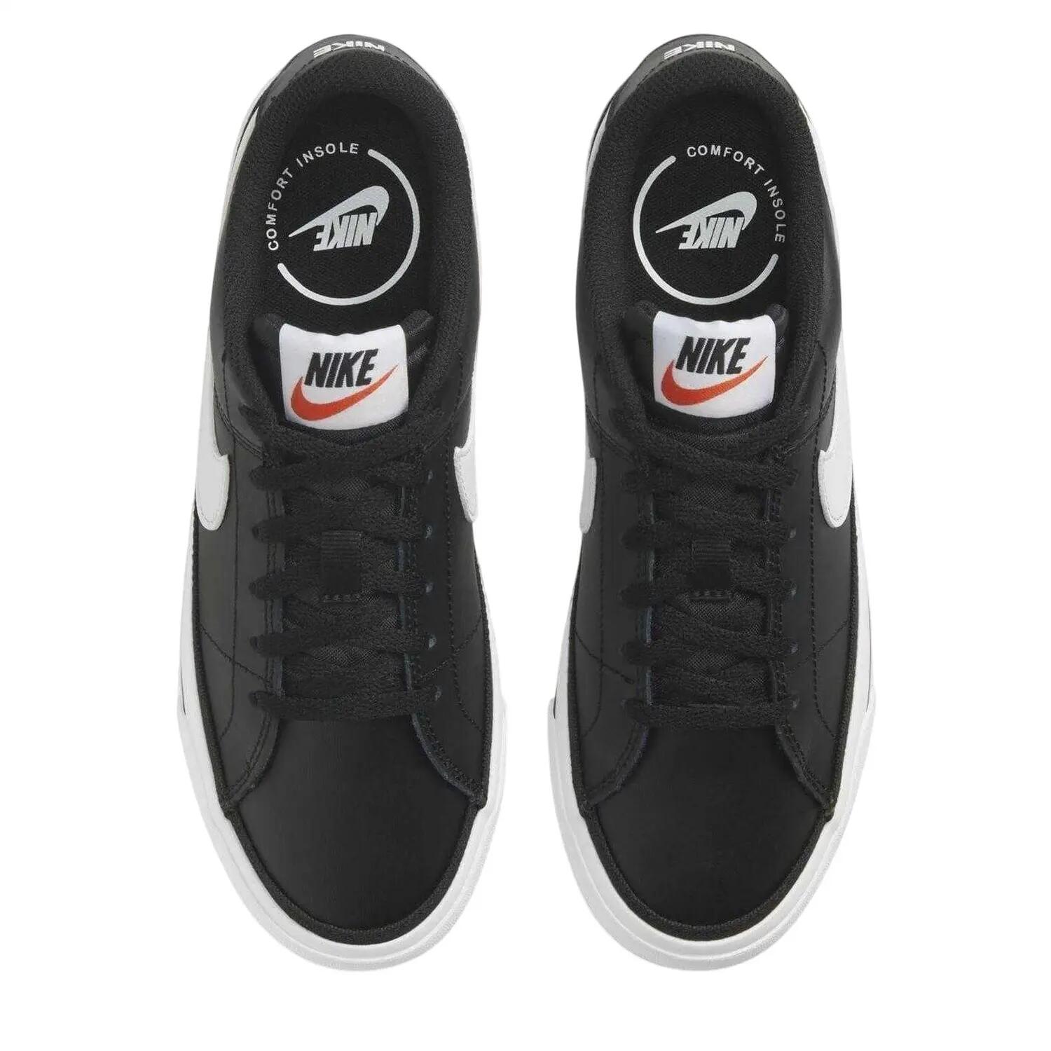 Obuwie Nike Court Legacy Czarne/Białe/Braun 4/7