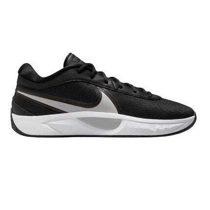 Chaussures De Basket Motif/style Swoosh GIANNIS FREAK Homme (Noir / Argenté)