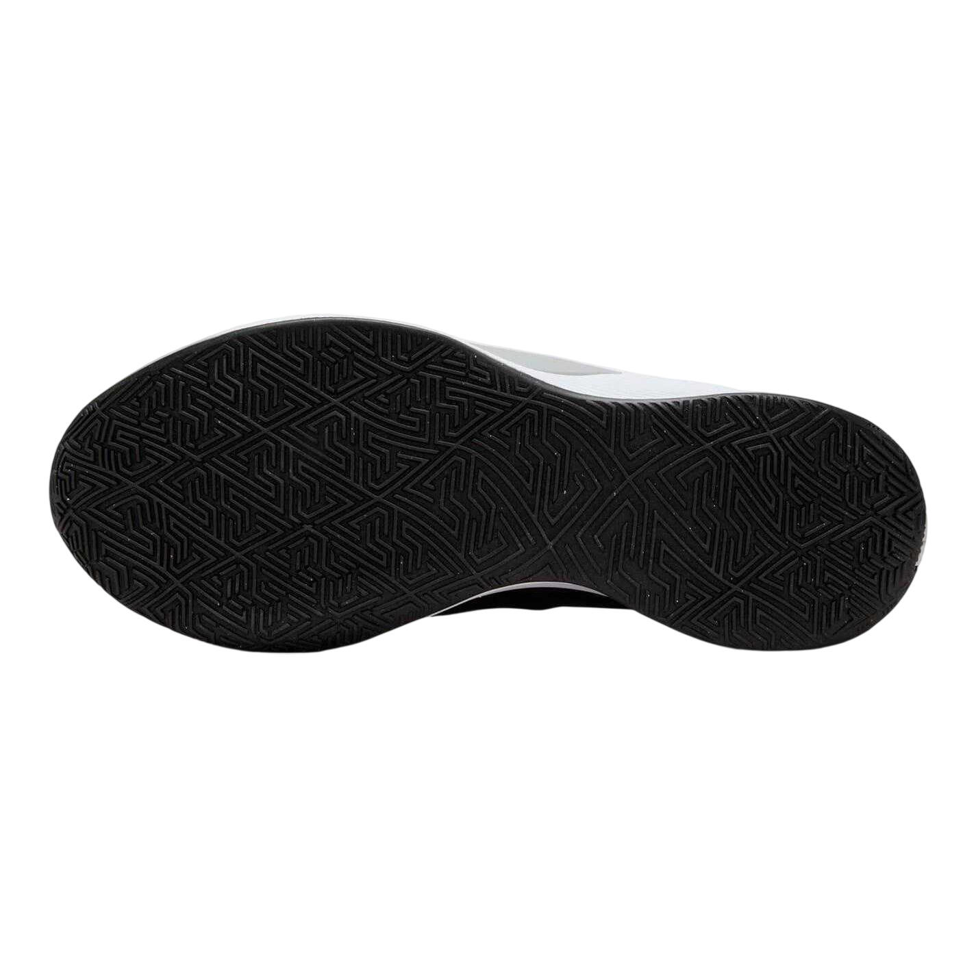 "Giannis Freak 6" Swoosh Basketball Schuhe für Herren Schwarz/Silber 4/5