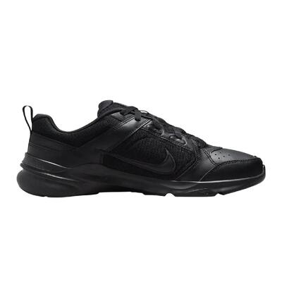 Heren defy all day trainers (drievoudig zwart)