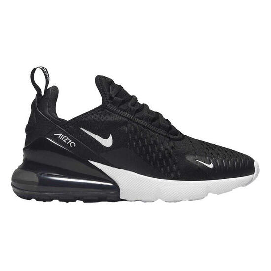 Baskets Motif/style Swoosh AIR MAX REACT Enfant (Noir / Blanc)