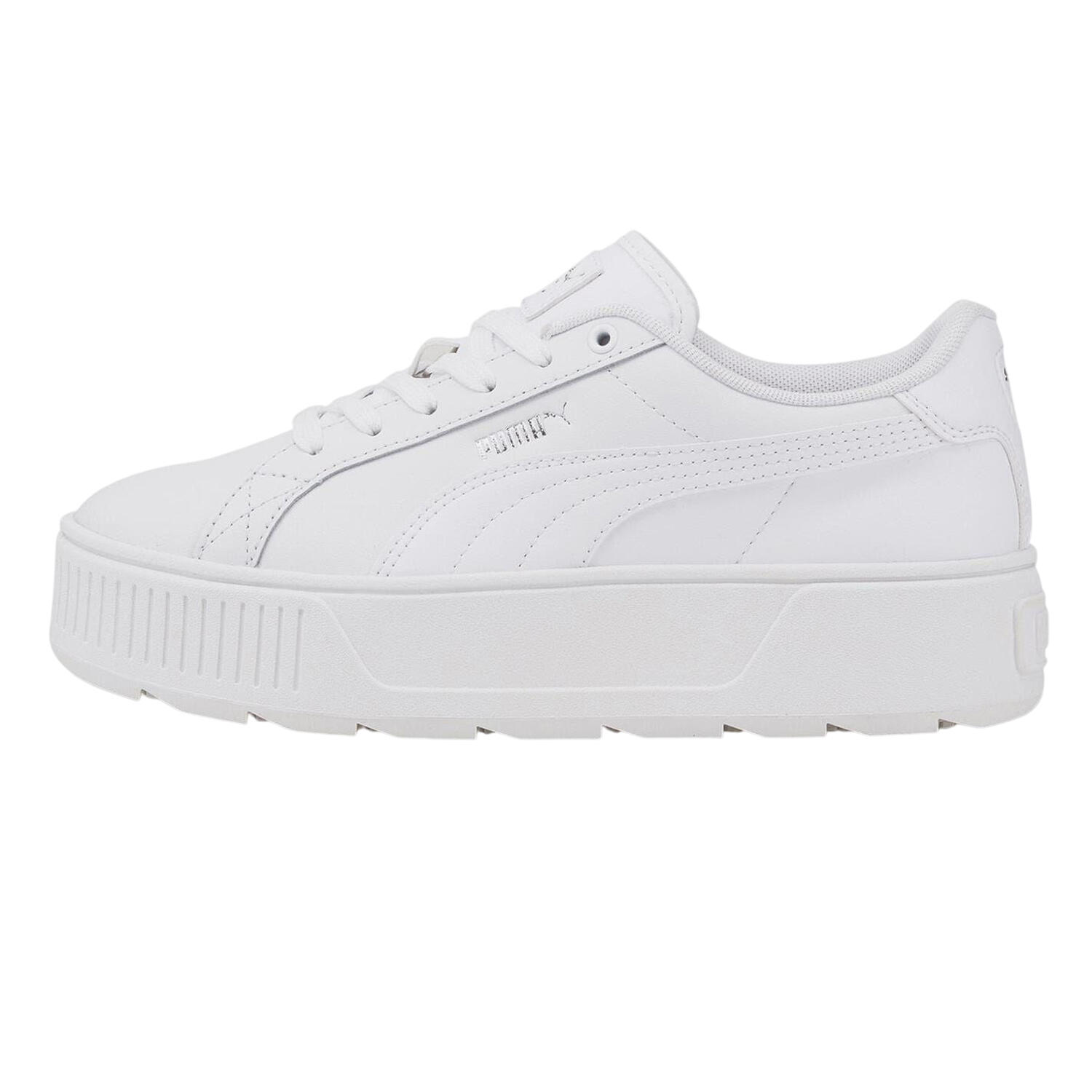 "Karmen" Sneaker für , Leder Damen Weiß 3/15