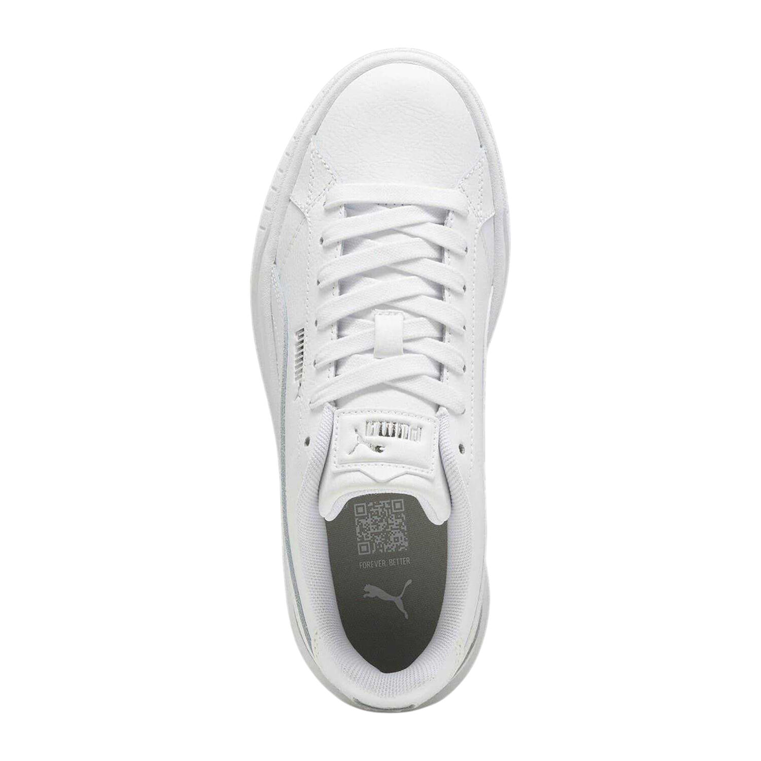 "II Jr Low Top" Sneaker für , PlattformAbsatz Damen Weiß 3/6