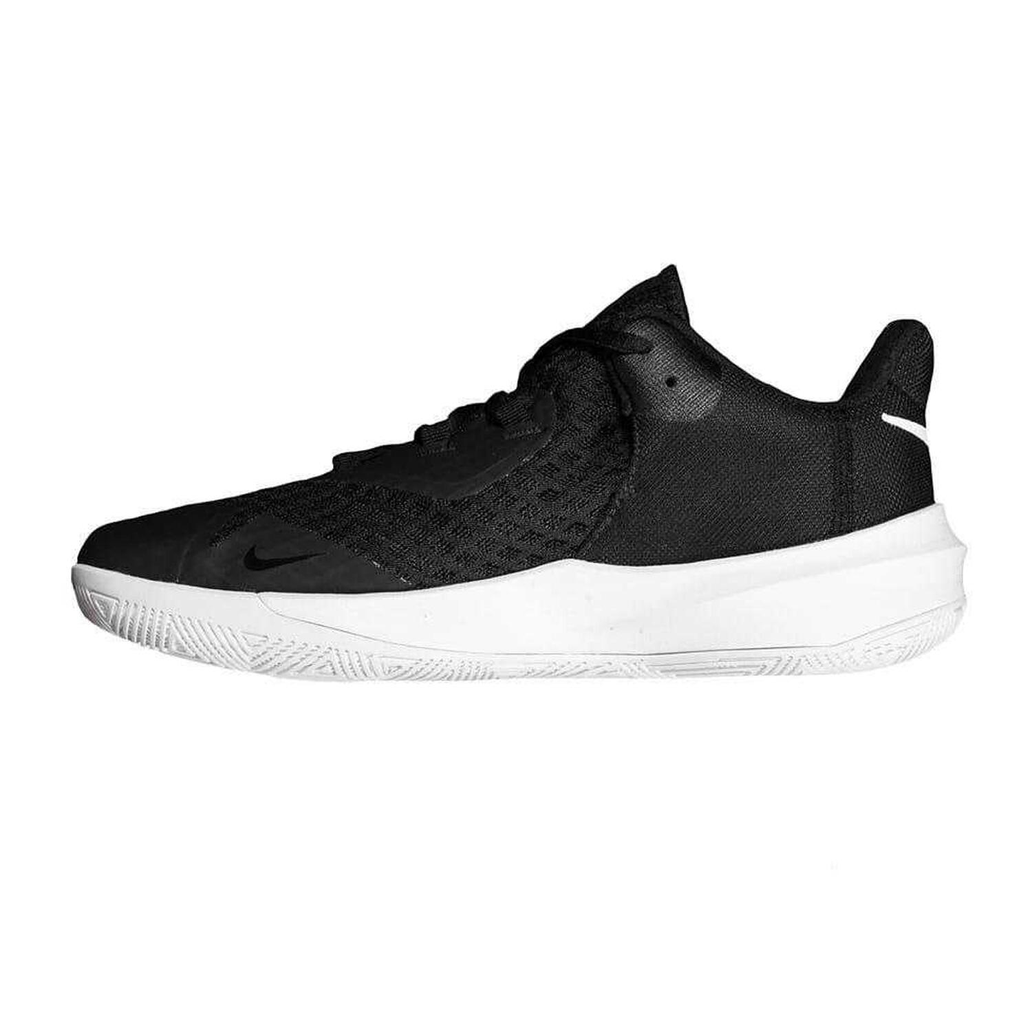Scarpe Sportive PelleUomo Nike Hyperspeed Court Nero Bianco 2/4