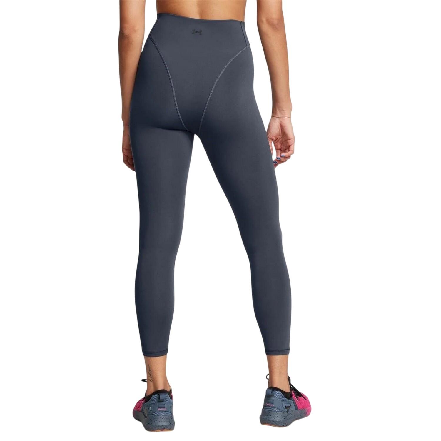 Pantacollant Modellare Donna Under Armour Project Rock Grigio 3/4