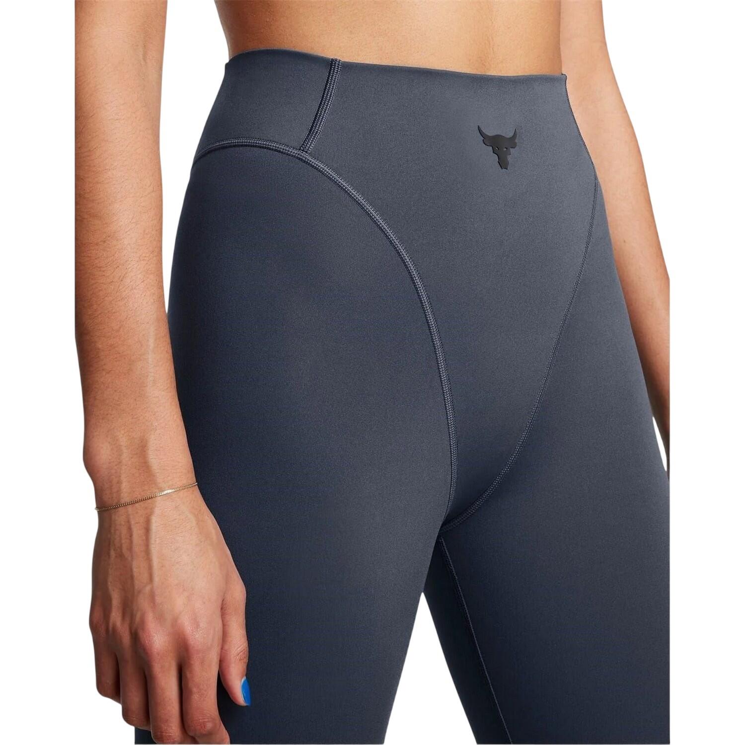 Pantacollant Modellare Donna Under Armour Project Rock Grigio 4/4