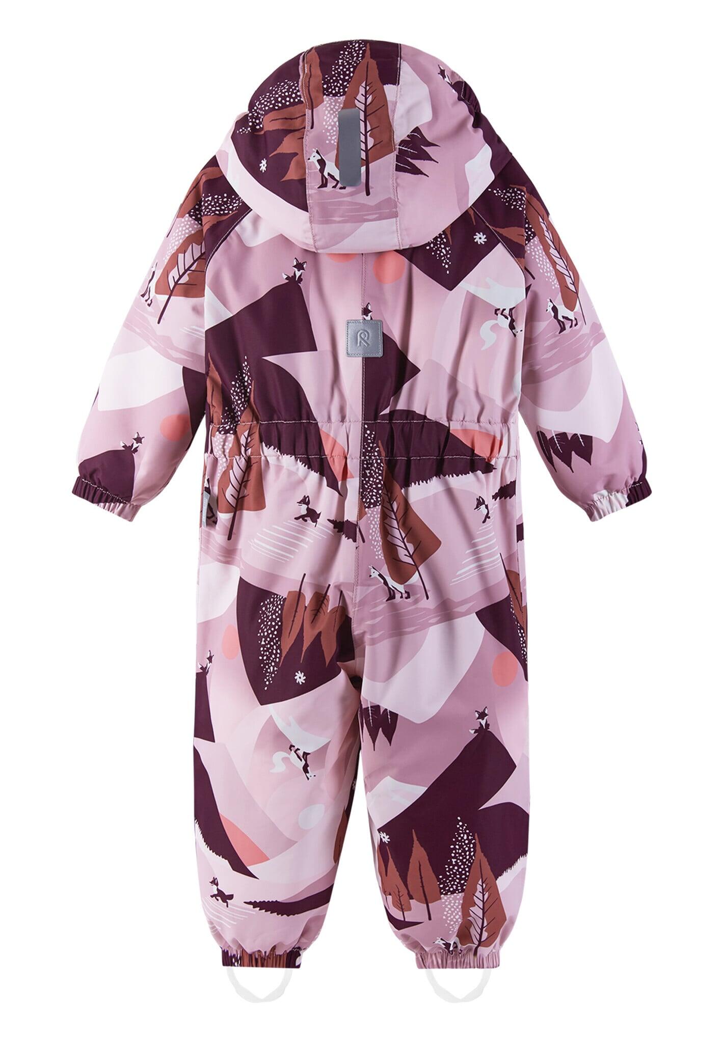 tec Kleinkinder Schneeanzug Puhuri Grey Pink 2/7