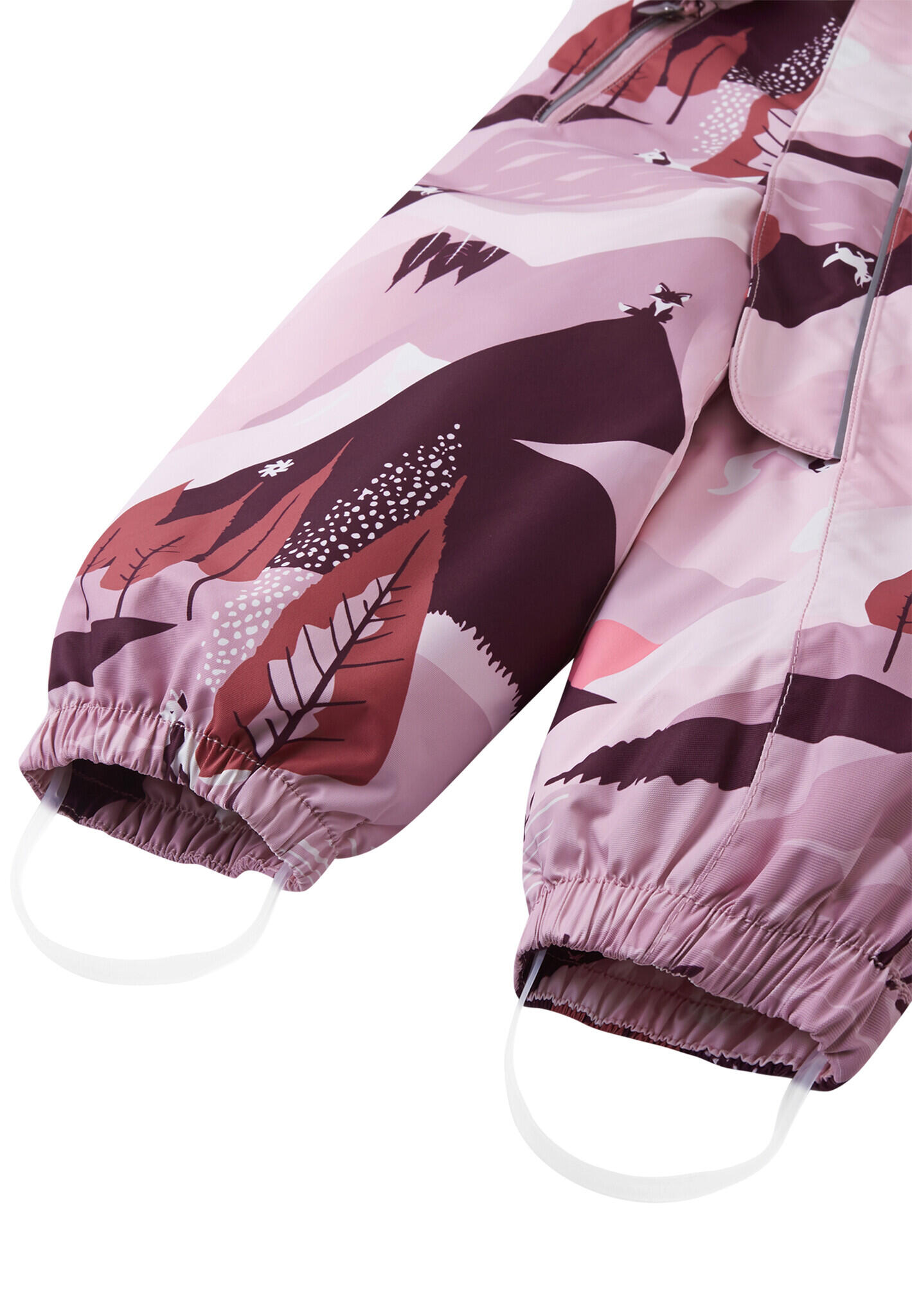 tec Kleinkinder Schneeanzug Puhuri Grey Pink 5/7