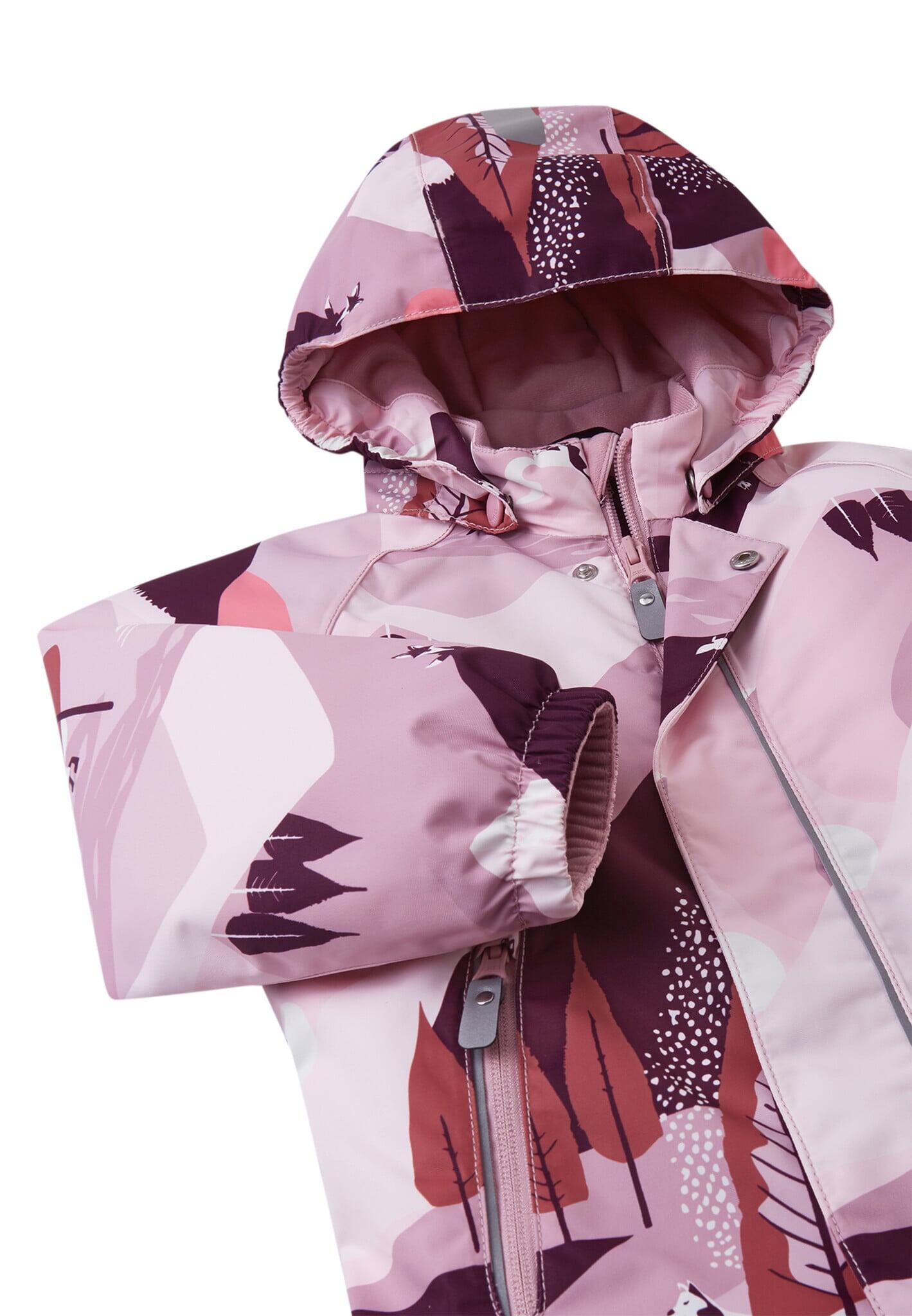 tec Kleinkinder Schneeanzug Puhuri Grey Pink 4/7