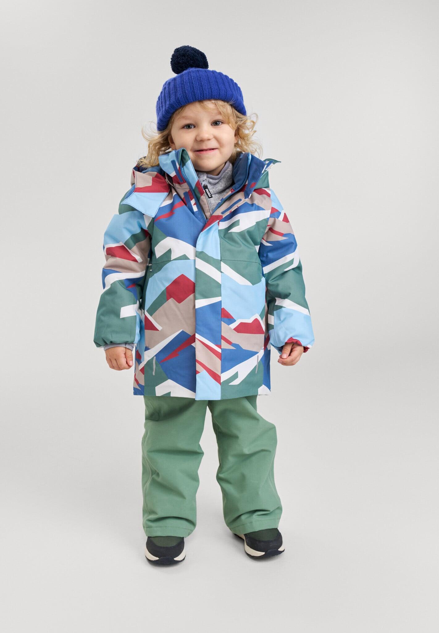 tec Kinder Winterjacke Marttila Blue Ocean 3/7
