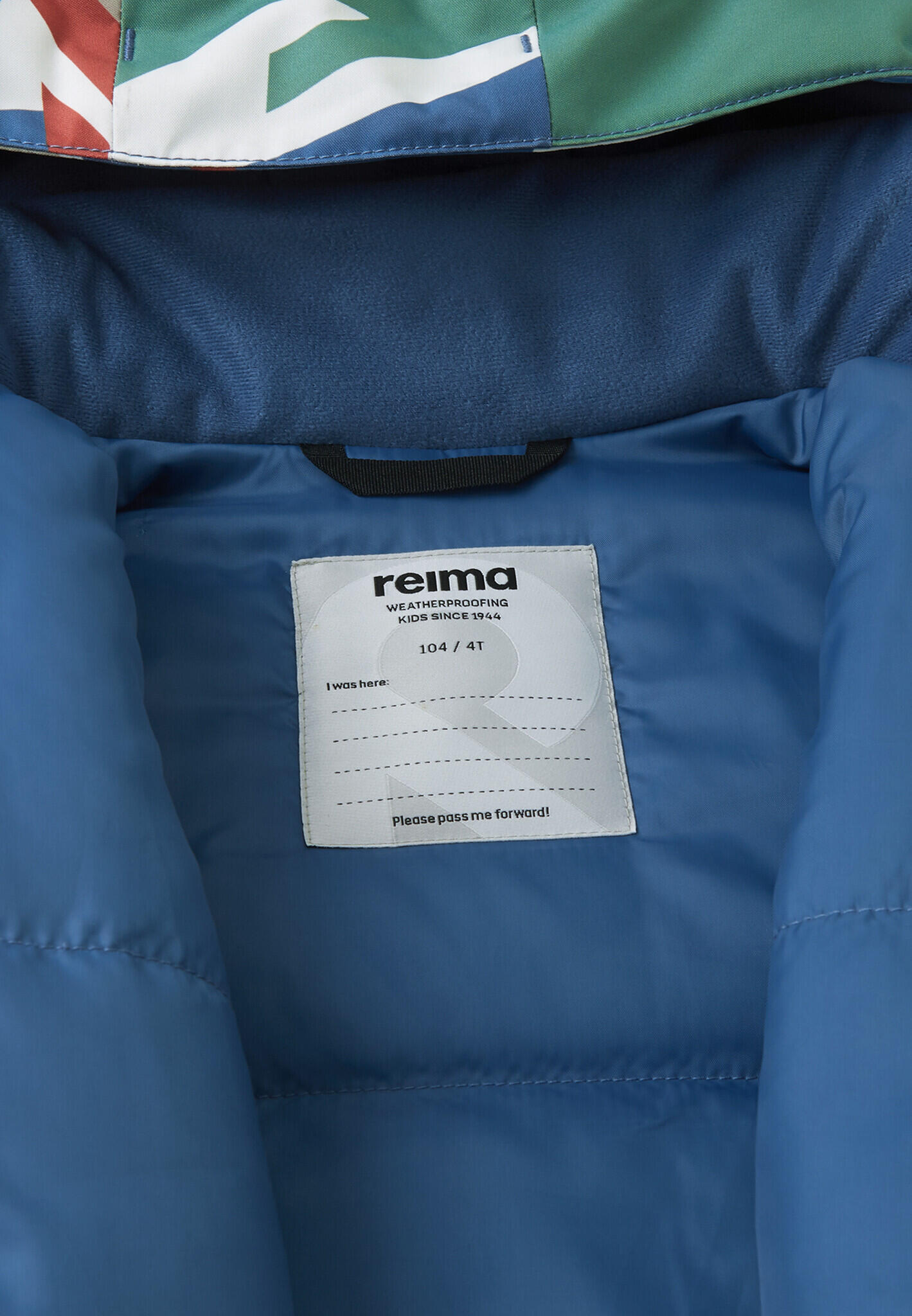 tec Kinder Winterjacke Marttila Blue Ocean 5/7