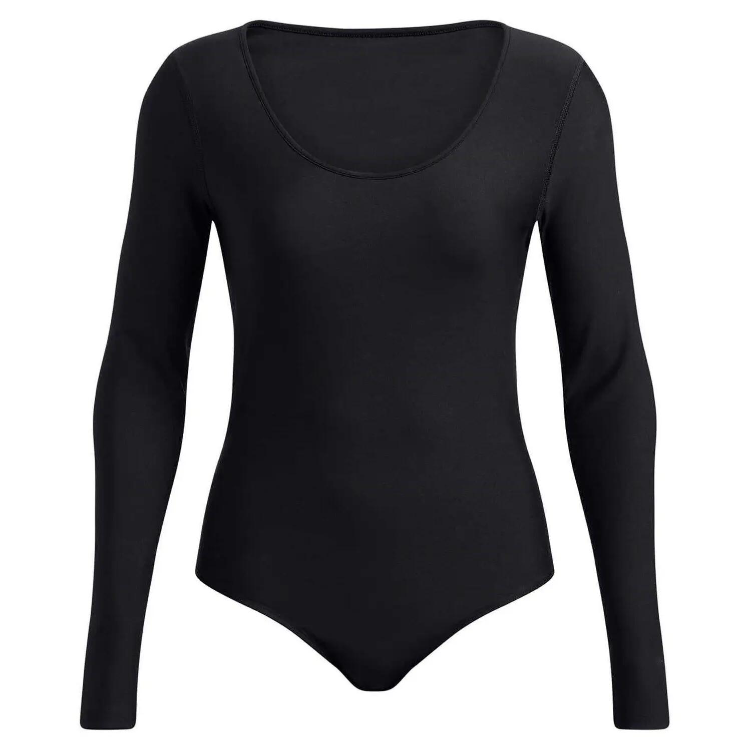 Body Manches Longues VANISH Femme (Noir) 2/5