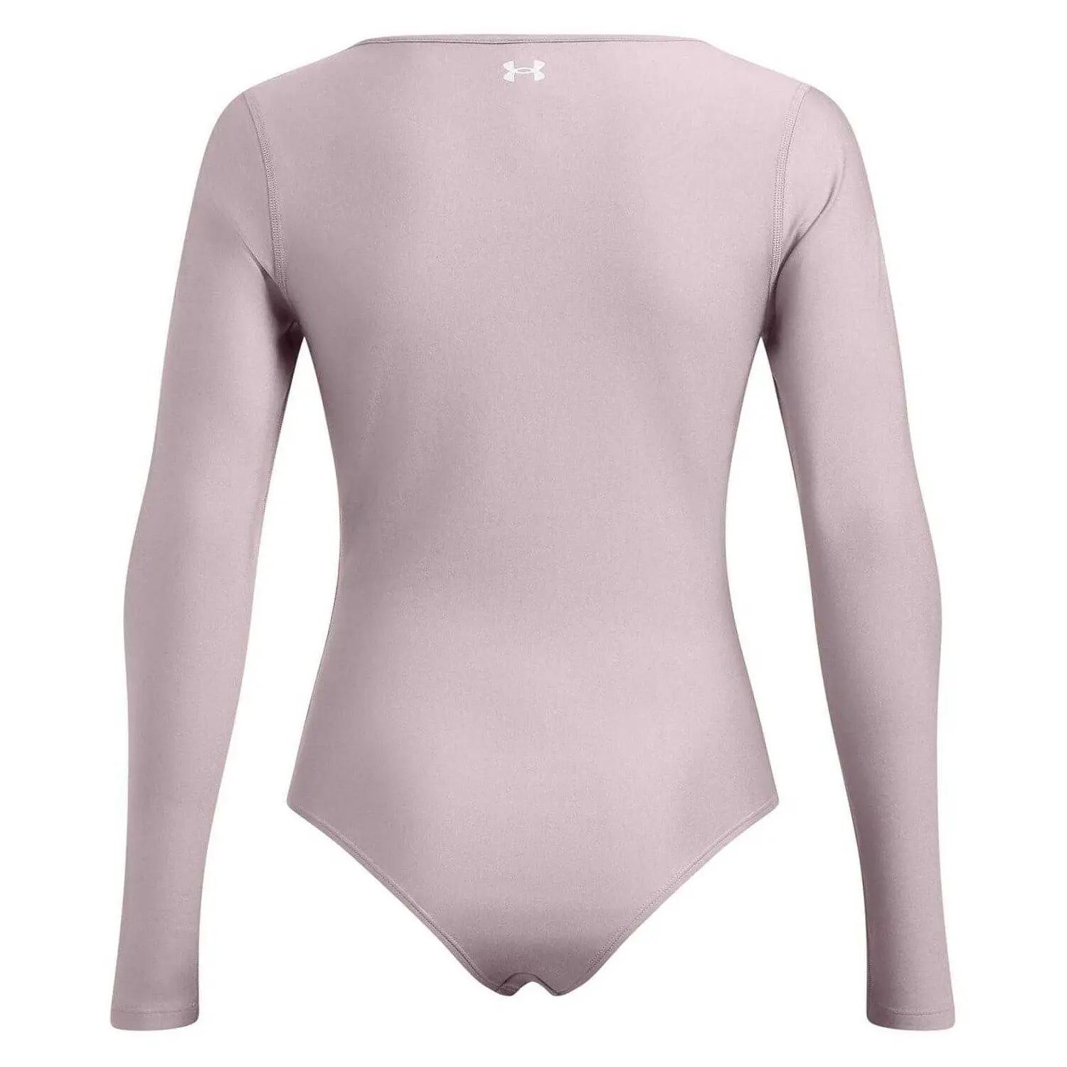 Body Girocollo Manica Lunga Donna Under Armour Vanish Grigio 3/4