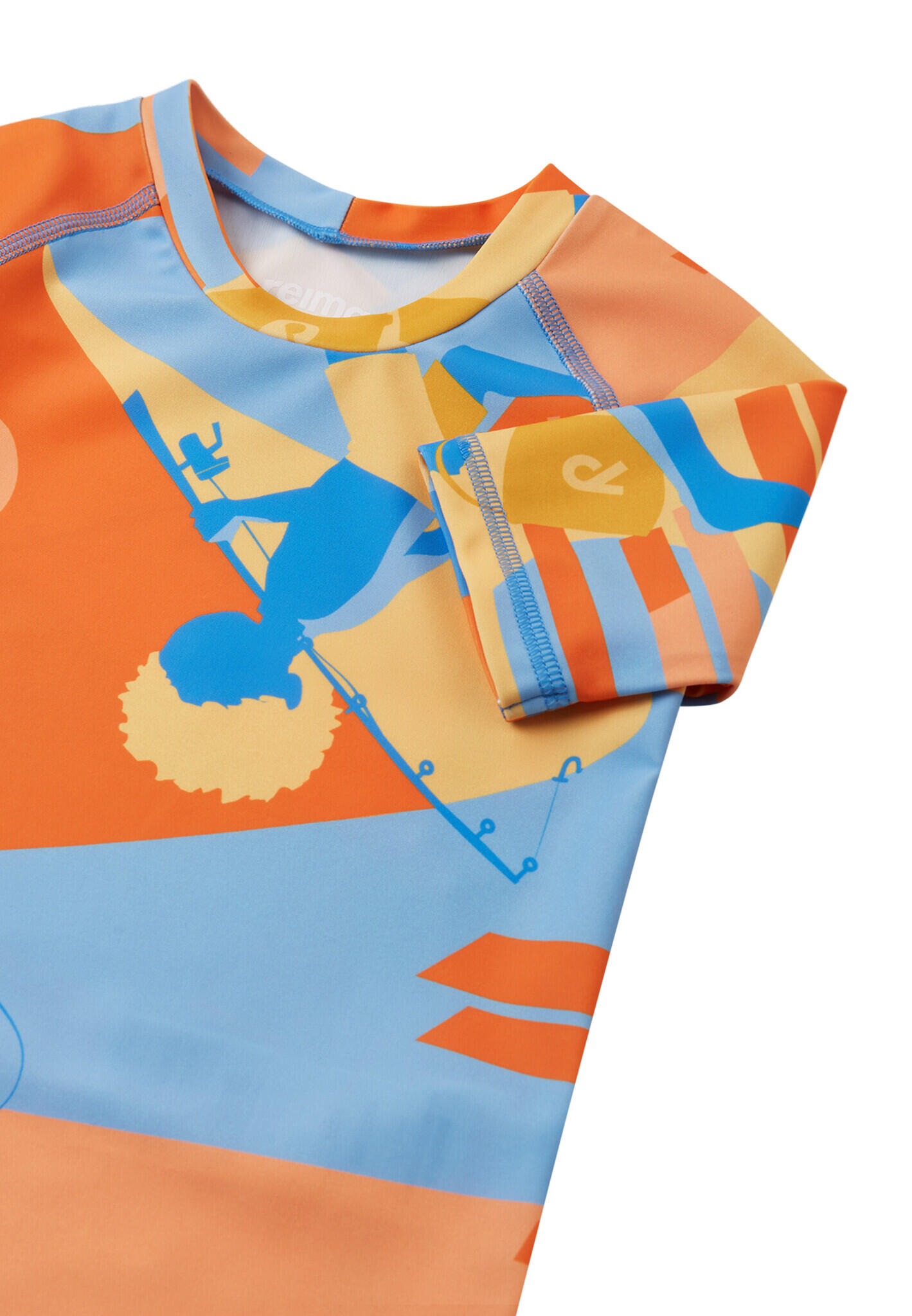 Kleinkinder UV T-shirt Pulikoi Orange 5/5