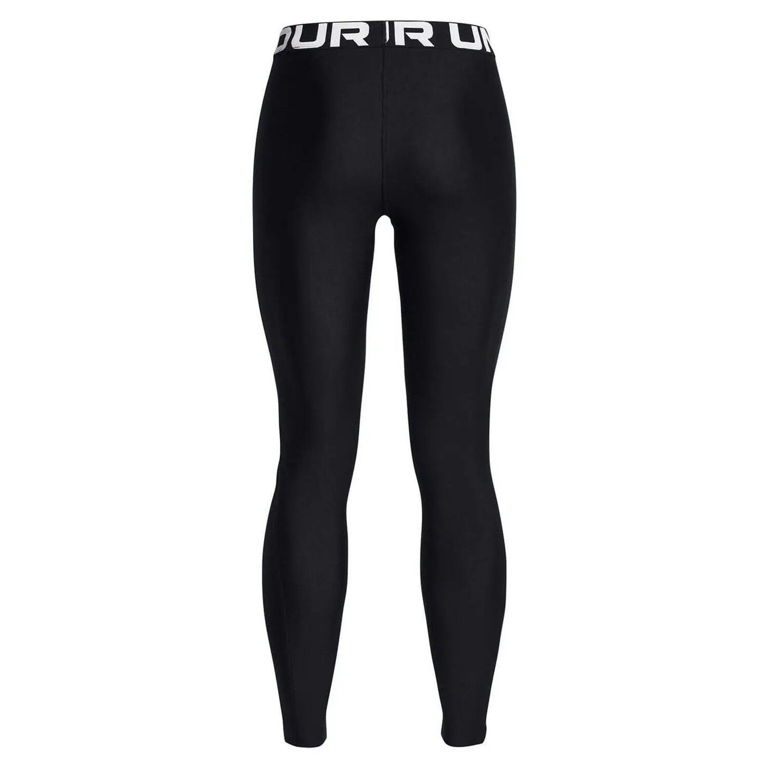 Dames HeatGear Leggings (Zwart) 3/5