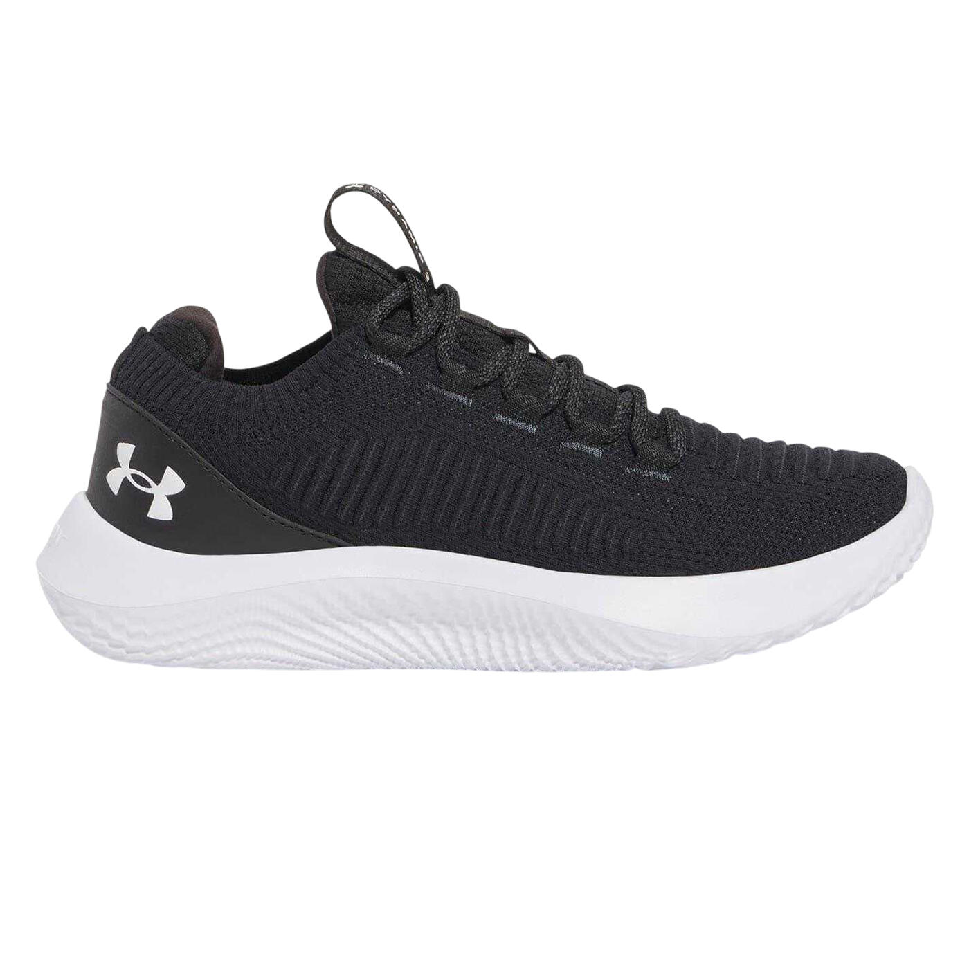 ScarpeDonna Under Armour IntelliKnit Nero Bianco 3/5