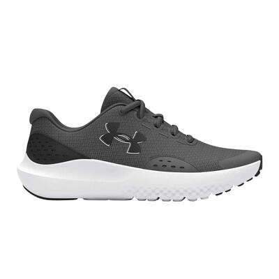Scarpe CorsaRagazzi Under Armour Surge 4 Grigio Bianco