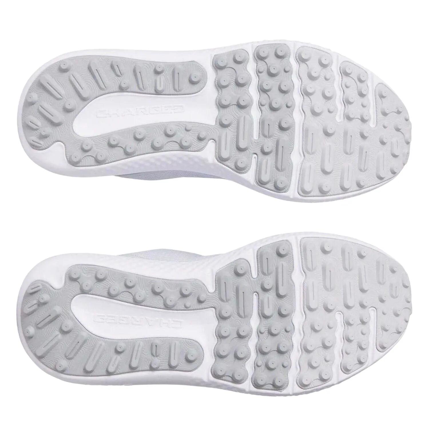 Lage leren golfschoenen voor heren (Grijs halo) 4/14