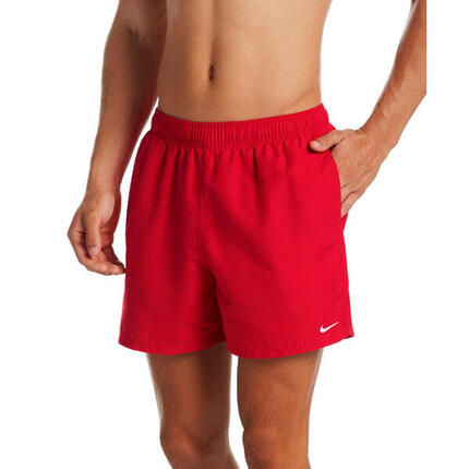 Short De Bain Motif/style Logo Brodé Homme (Rouge Vif)