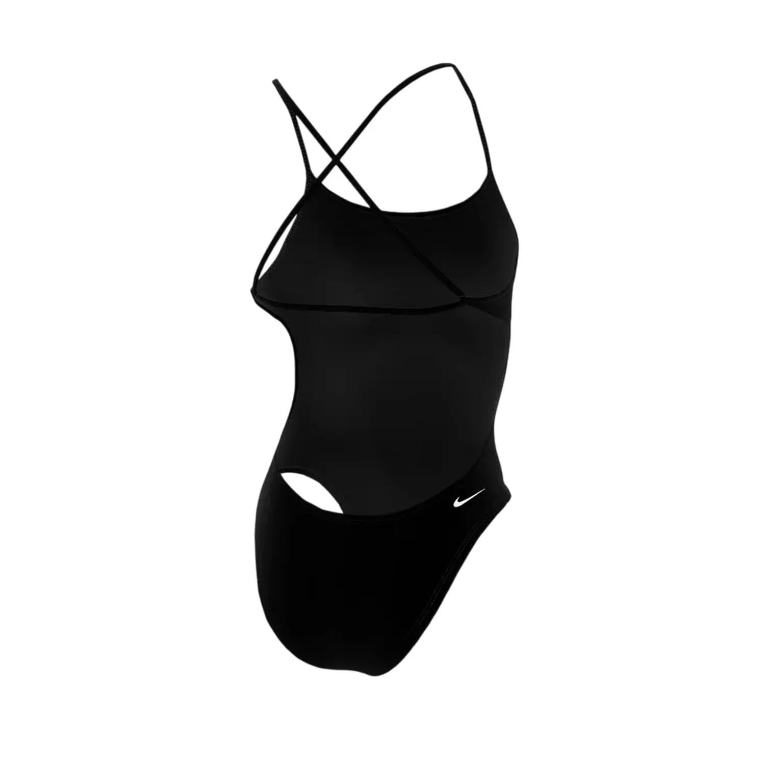 Badeanzug für , Schmal Damen Schwarz 2/5