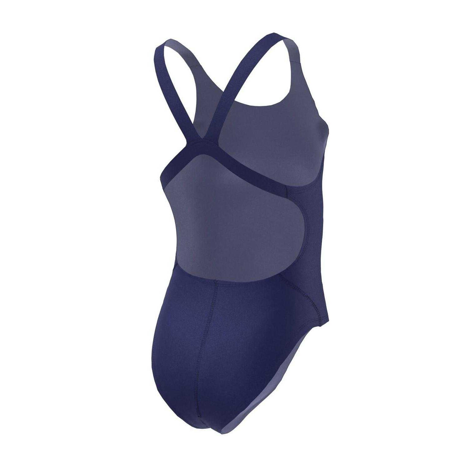 Costume Da Bagno Intero Ragazze Nike Hydrastrong Blu Navy Notte 2/4