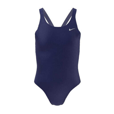 Costume Da Bagno Intero Ragazze Nike Hydrastrong Blu Navy Notte