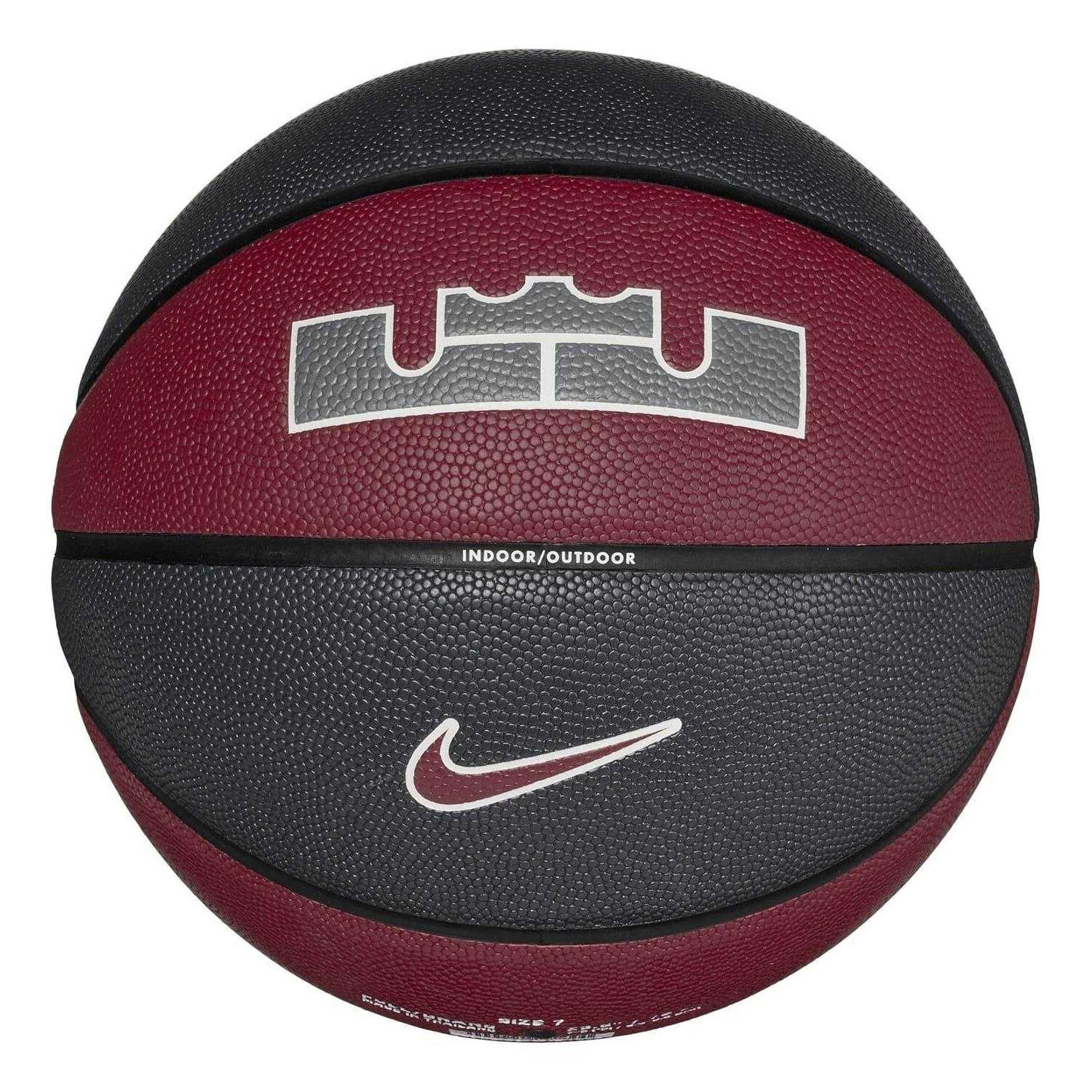 Ballon De Basket LEBRON ALL COURT (Anthracite / Noir) Taille 7 2/3