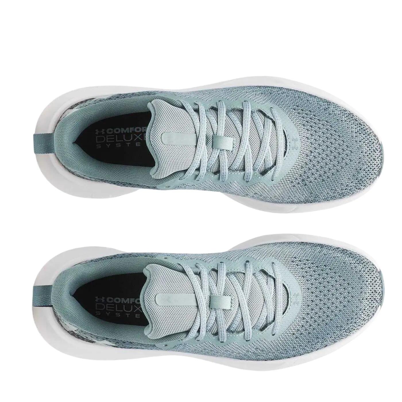 Mens Infinite Lace Up Running Shoes (Green) 4/5