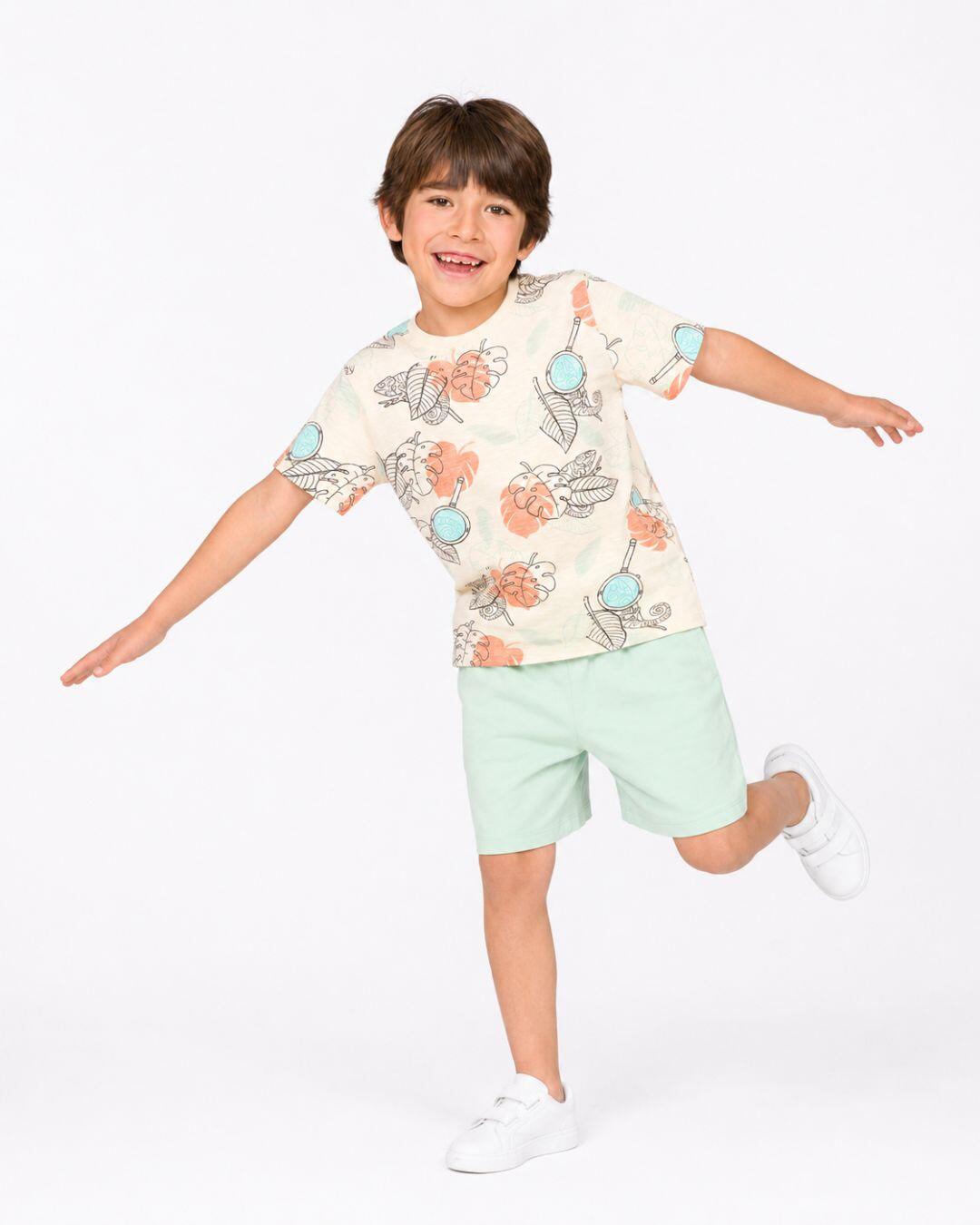Conjunto niño camiseta y bermuda 4/5