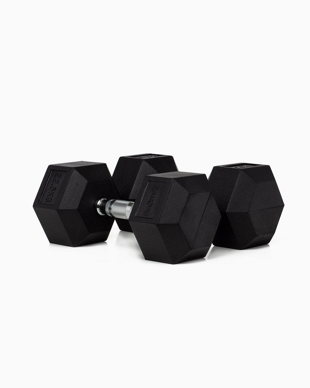 Mancuernas Hexagonales 22.5Kg (Pareja) - BOOMFIT 1/5