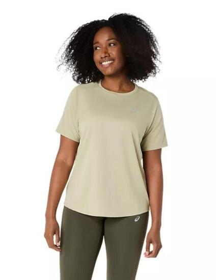 Damen T-Shirt Asics Core Grün.