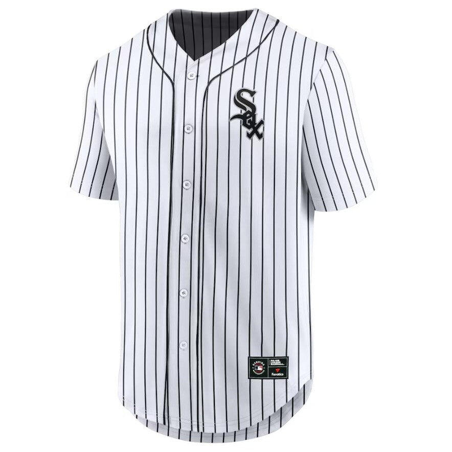 Maglia a maniche corte Fanatics modello 007N-A073-RX-0IY-WHITEBLACK per uomini 6/7