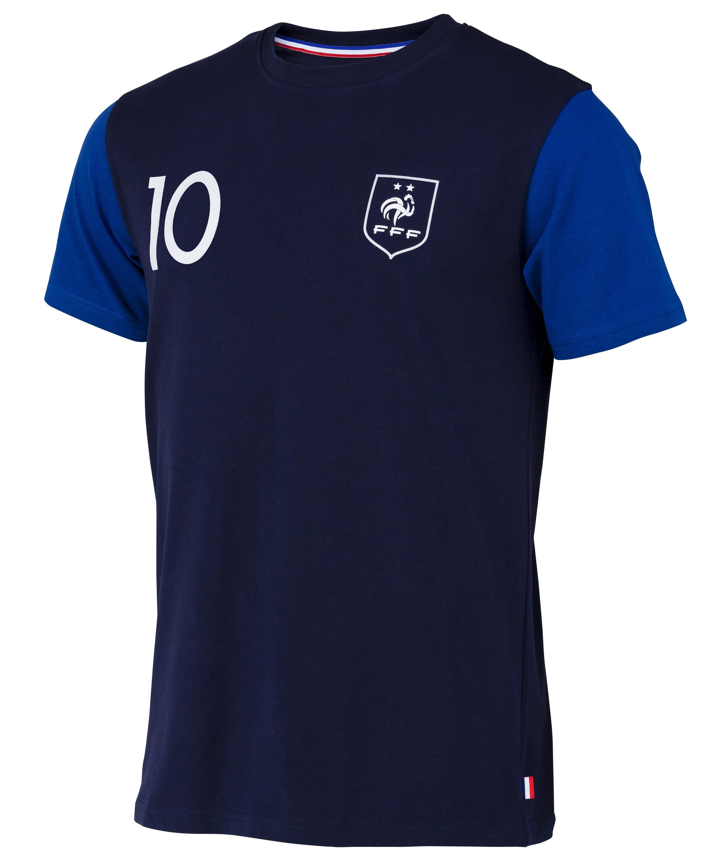 T-shirt enfant FFF - Kylian MBAPPE - Officiel Equipe de France de Football 2/3