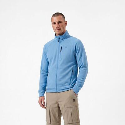Outdoor vest heren - wafelstructuur - zwart