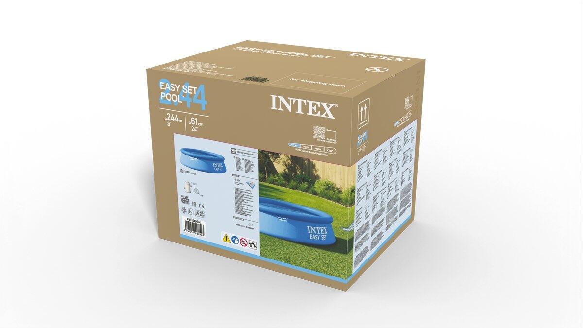 Piscine autoportante Intex Easy Set - Ø 244 x 61 cm avec pompe de filtration 2/5