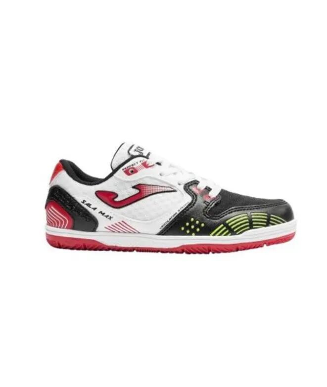 Zapatillas JOMA SALA MAX JR 2602 BLANCO NEGRO INDOOR 7/7